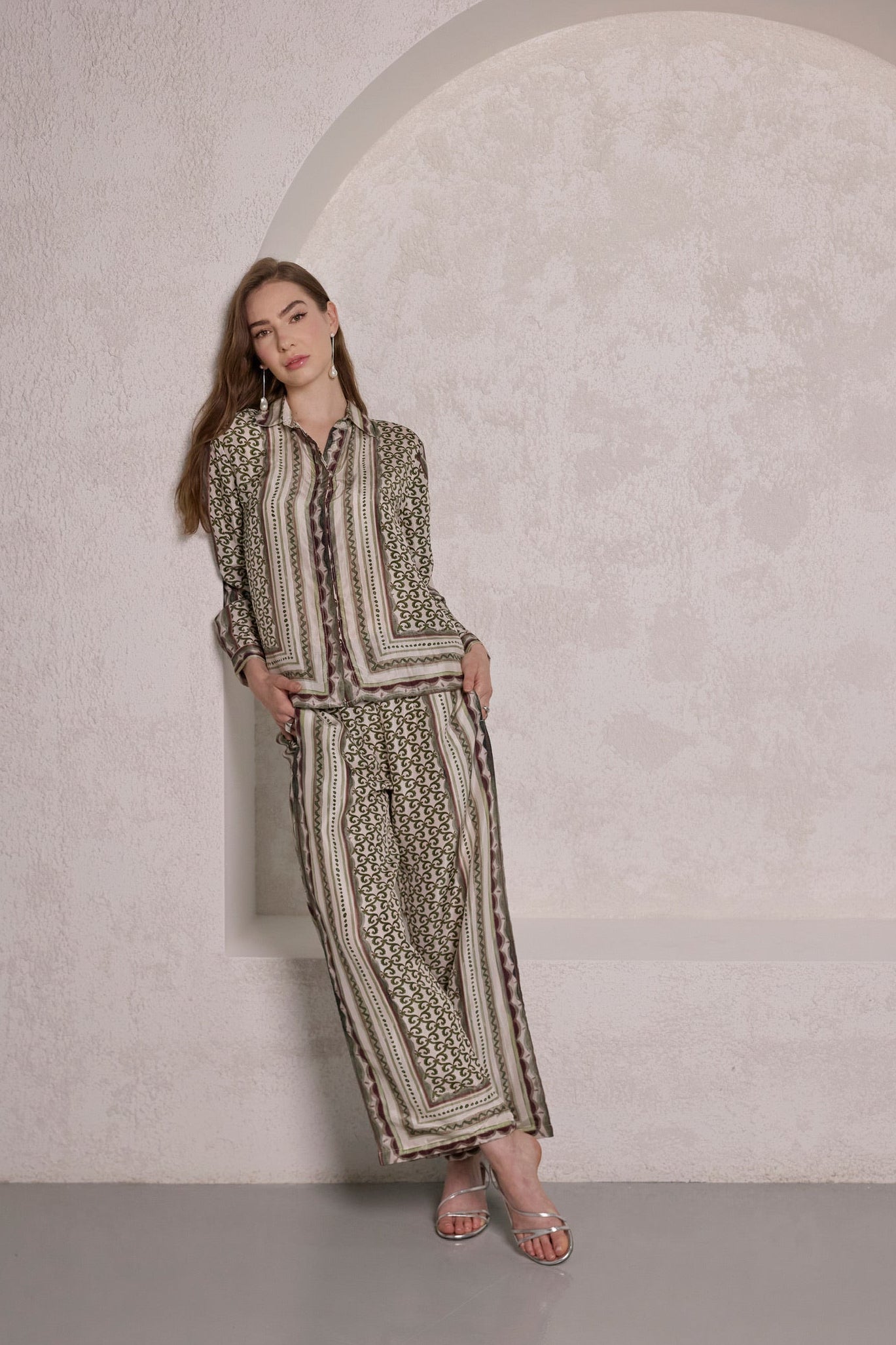 AURELIE SILK PANT