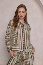 AURELIE SILK SHIRT