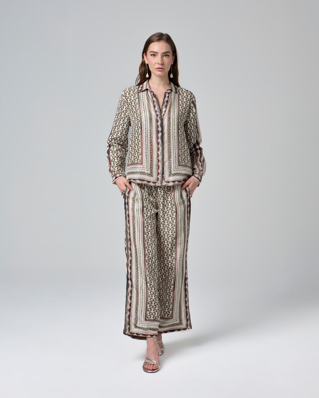 AURELIE SILK SHIRT