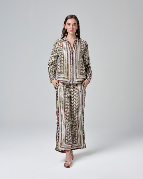 AURELIE SILK SHIRT