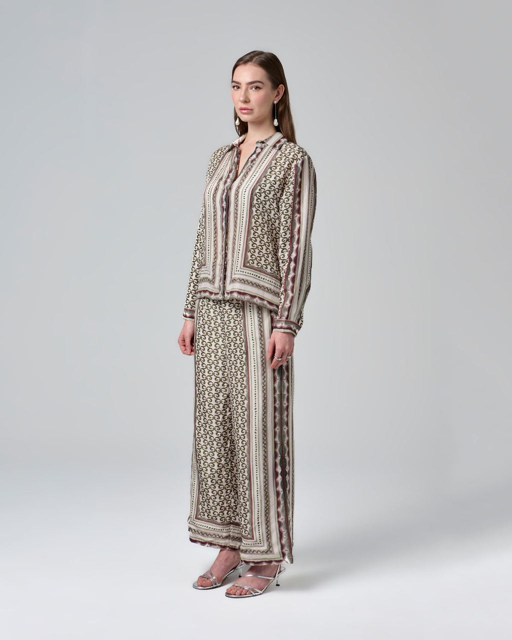 AURELIE SILK SHIRT